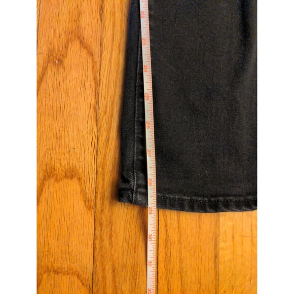 Old Navy Kicker Bootcut high rise Jeans Black 10 short - Picture 9 of 9